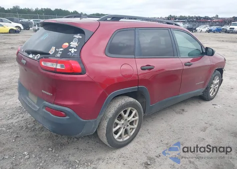 2016 Jeep Cherokee Sport из США, поврежденный, VIN 1C4PJLAB2GW200964
